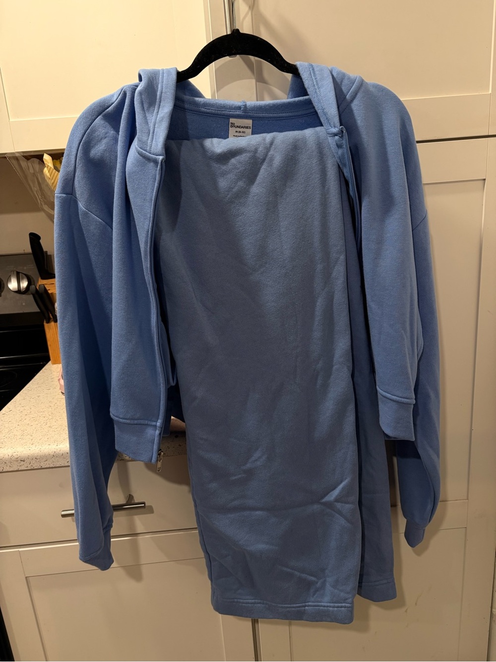 No Boundaries Light Blue Fleece set